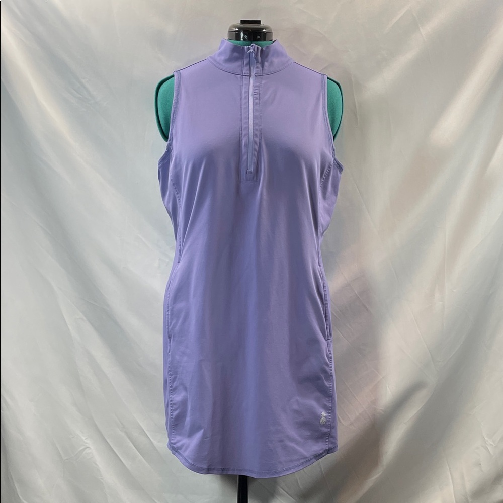 Tommy Bahama Purple Sleeveless Mini Dress